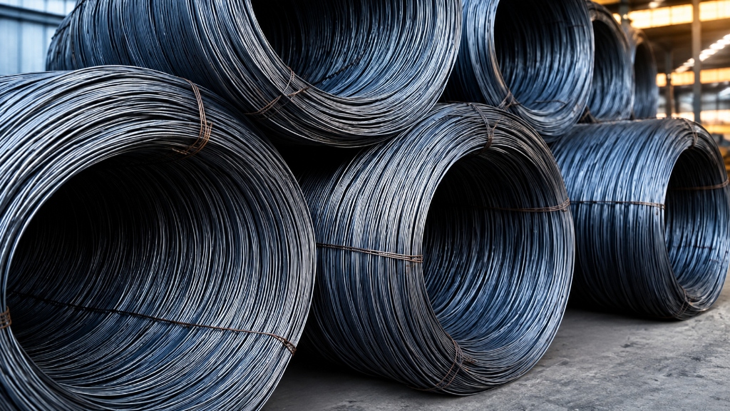 Massive industrial steel coils supplied by Srinivasa Steel Corporation
